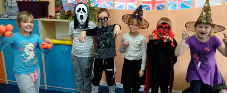 Halloween na lekcjach języka angielskiego